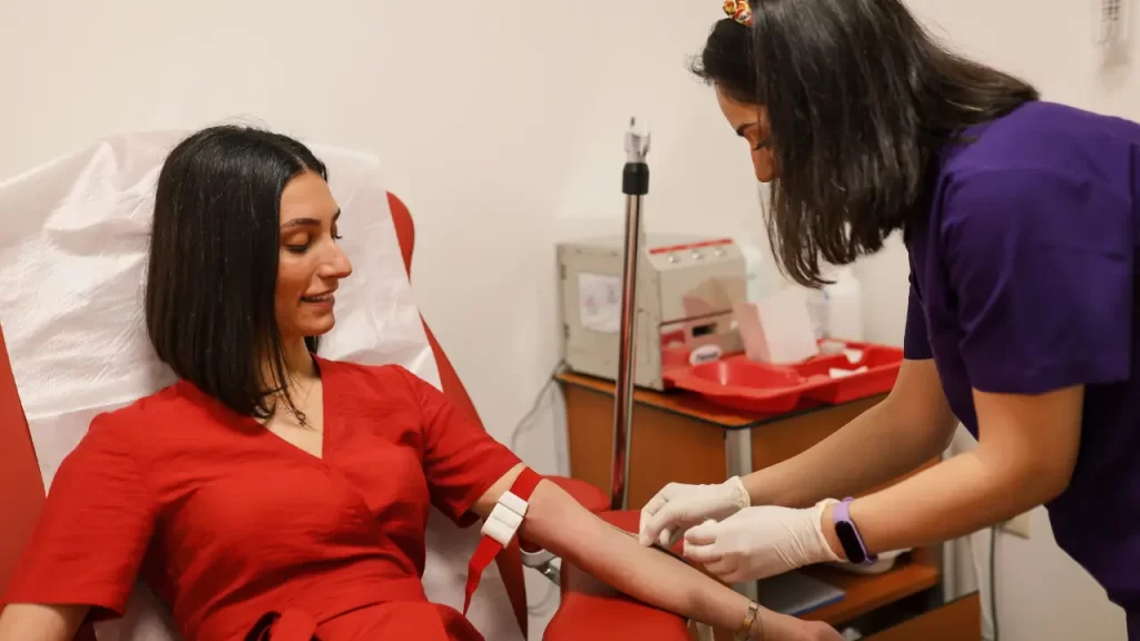 Voluntariado em saúde - doação de sangue