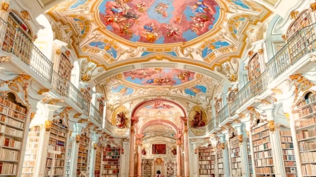 bibliotecas históricas imperdíveis - Admont Abbey Library (Admont, Áustria)